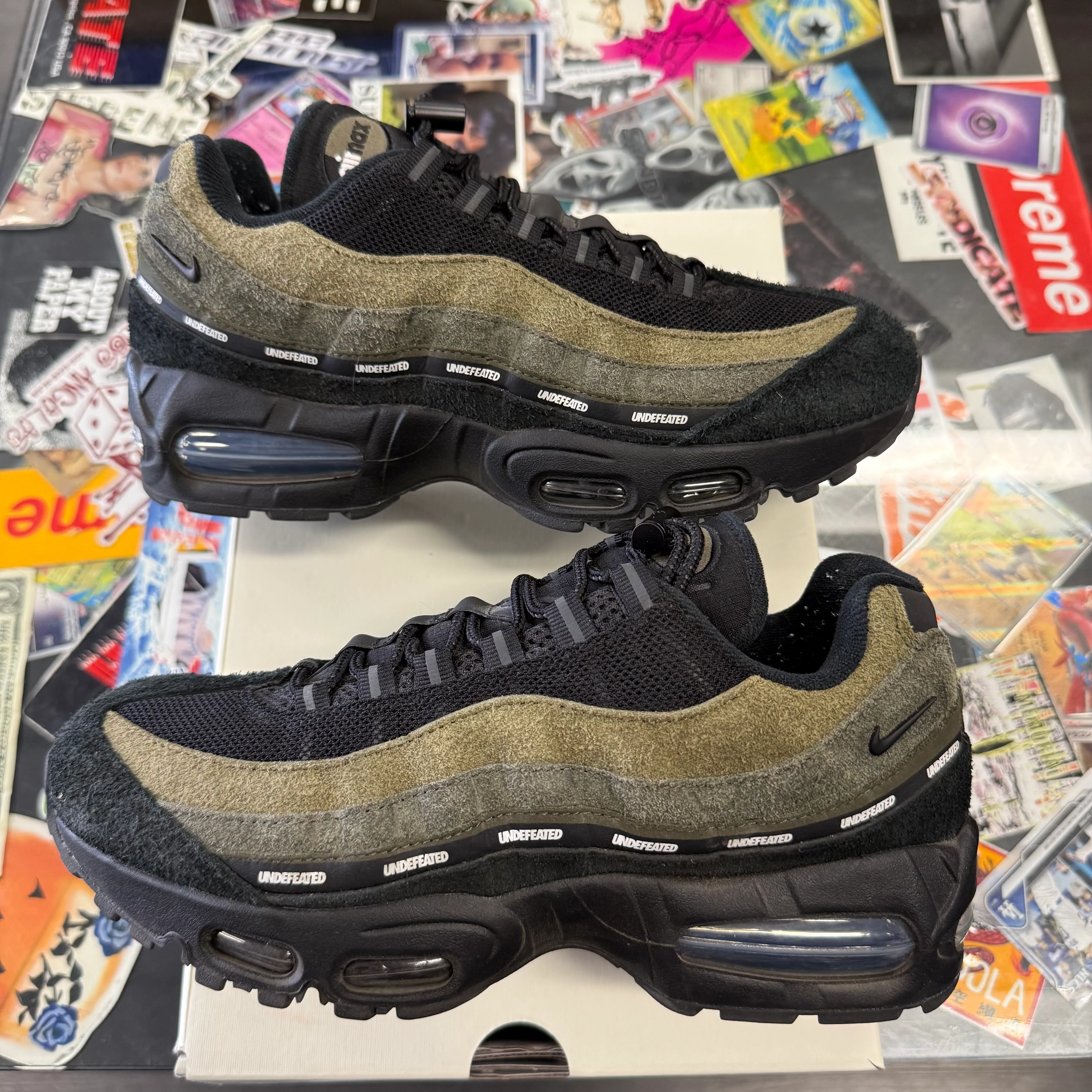 Nike Air Max 95 SP Undefeated Geo La Brea Medium Olive U7.5 - Image 4