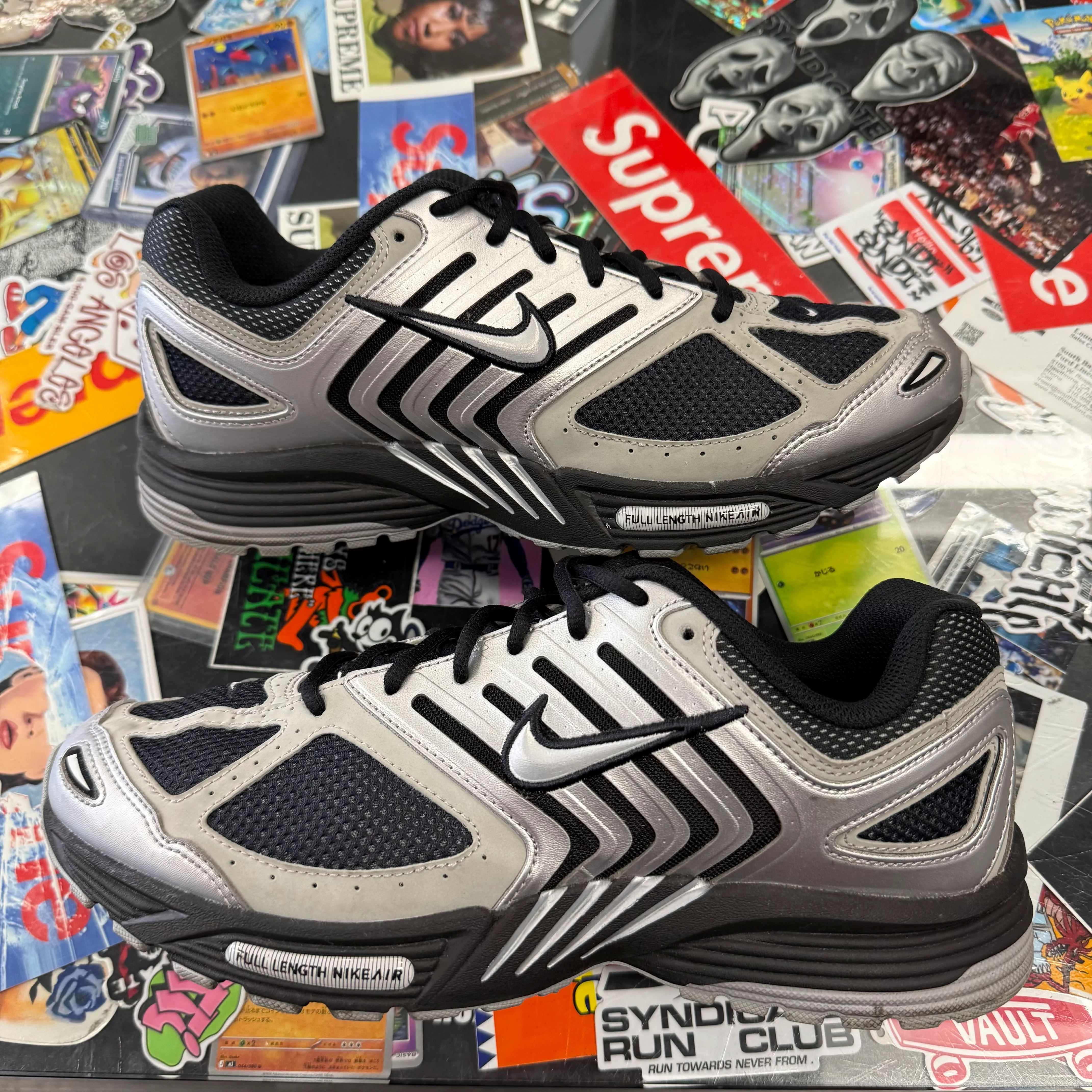 Nike Air Peg 2K5 Black Metallic Silver - Image 4