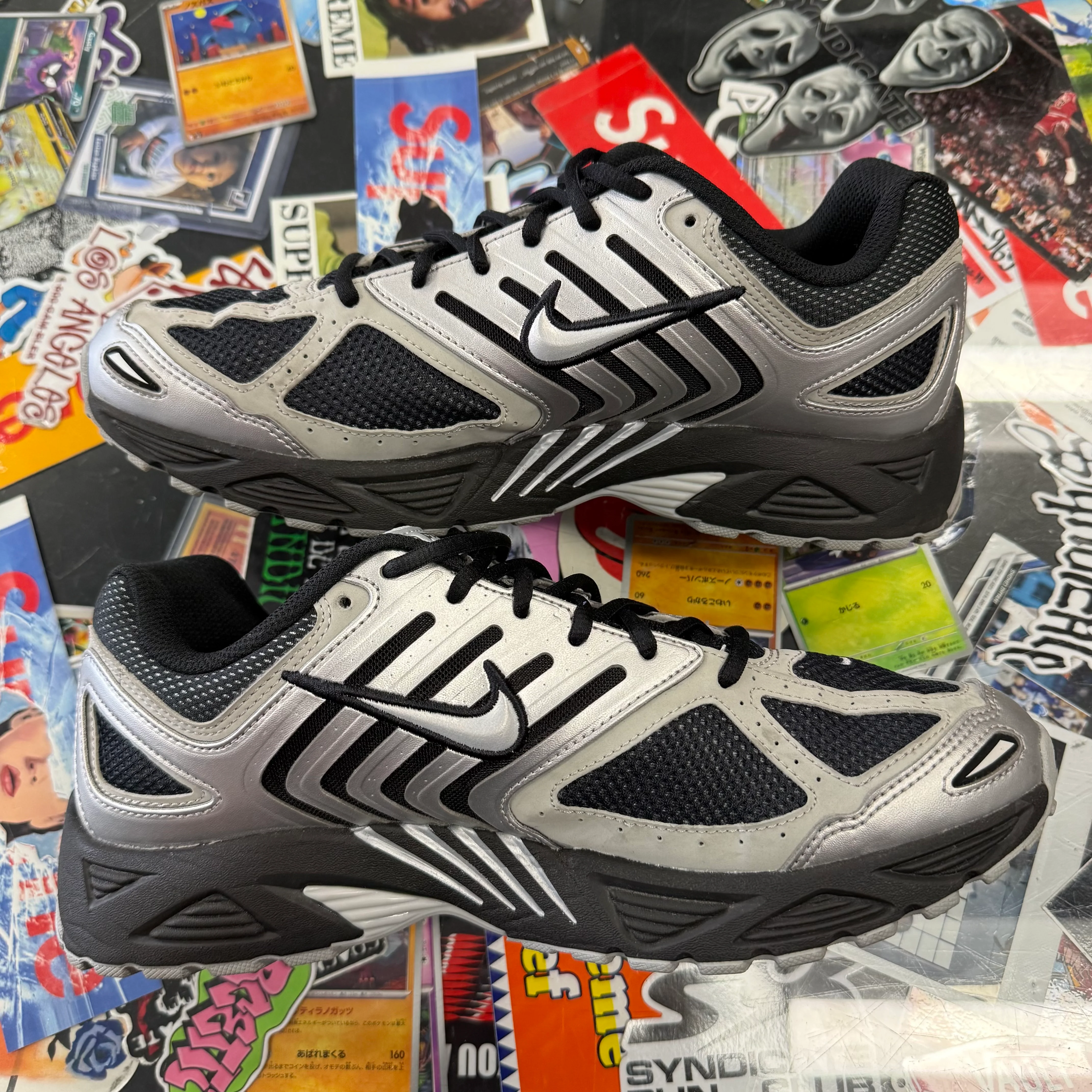 Nike Air Peg 2K5 Black Metallic Silver - Image 5