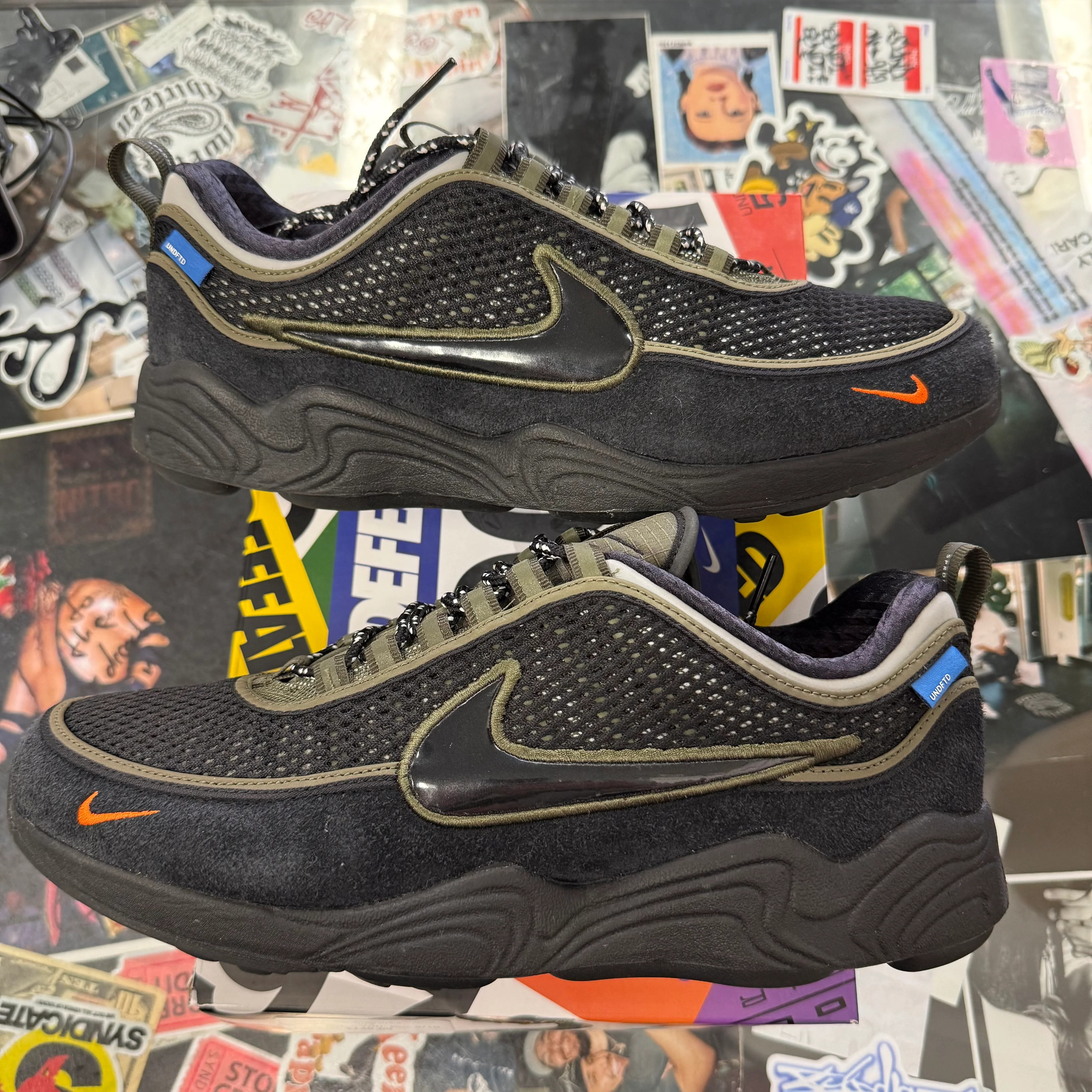 Nike Air Zoom Spiridon Undefeated Cargo Khaki U10.5 - Image 4