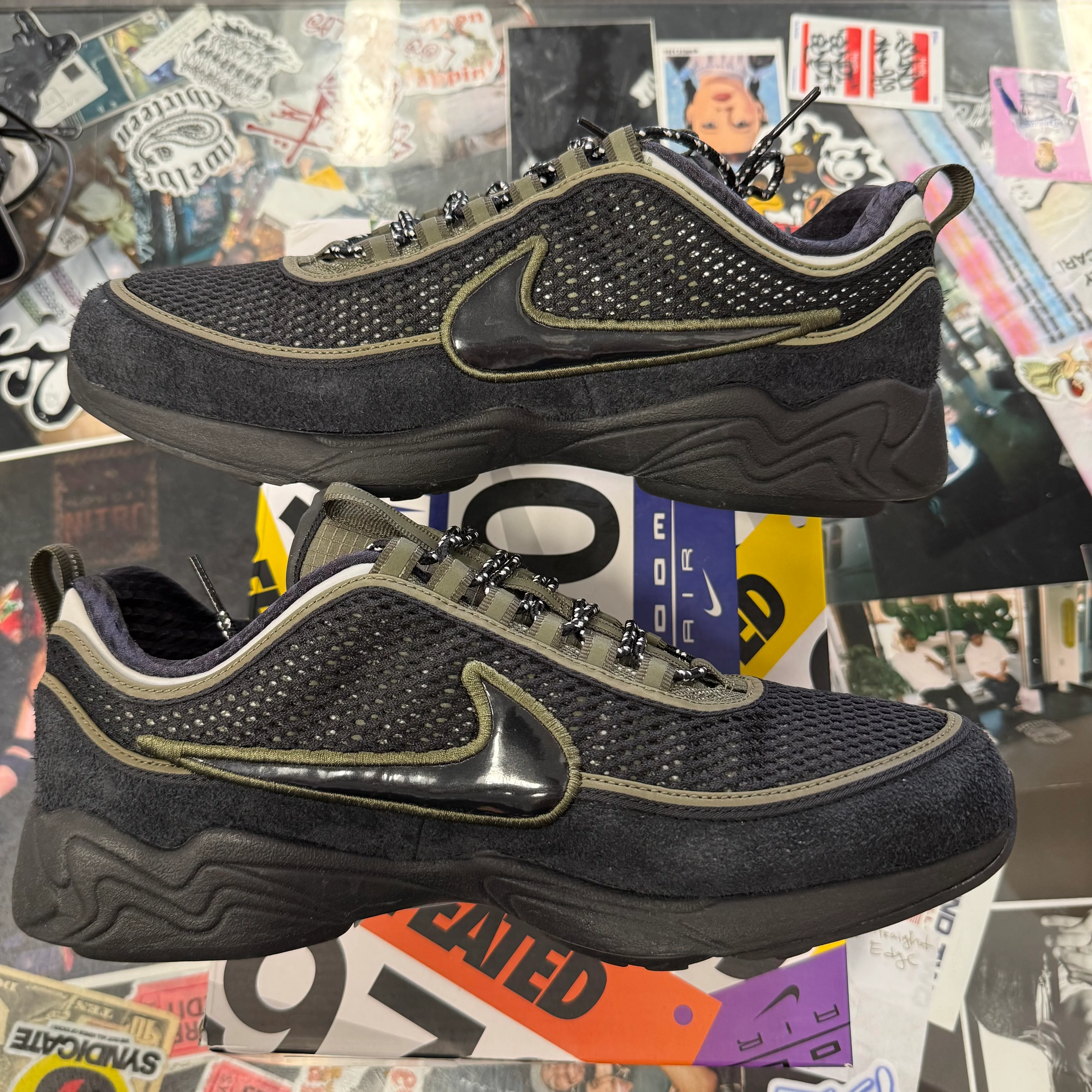 Nike Air Zoom Spiridon Undefeated Cargo Khaki U10.5 - Image 5