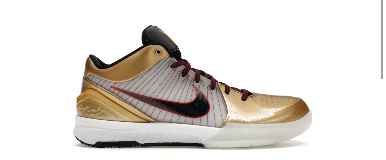 Nike Kobe 4 Protro Gold Medal 2024