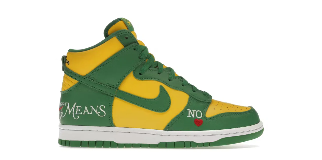 Nike SB Dunk High Supreme By Any Means Brazil