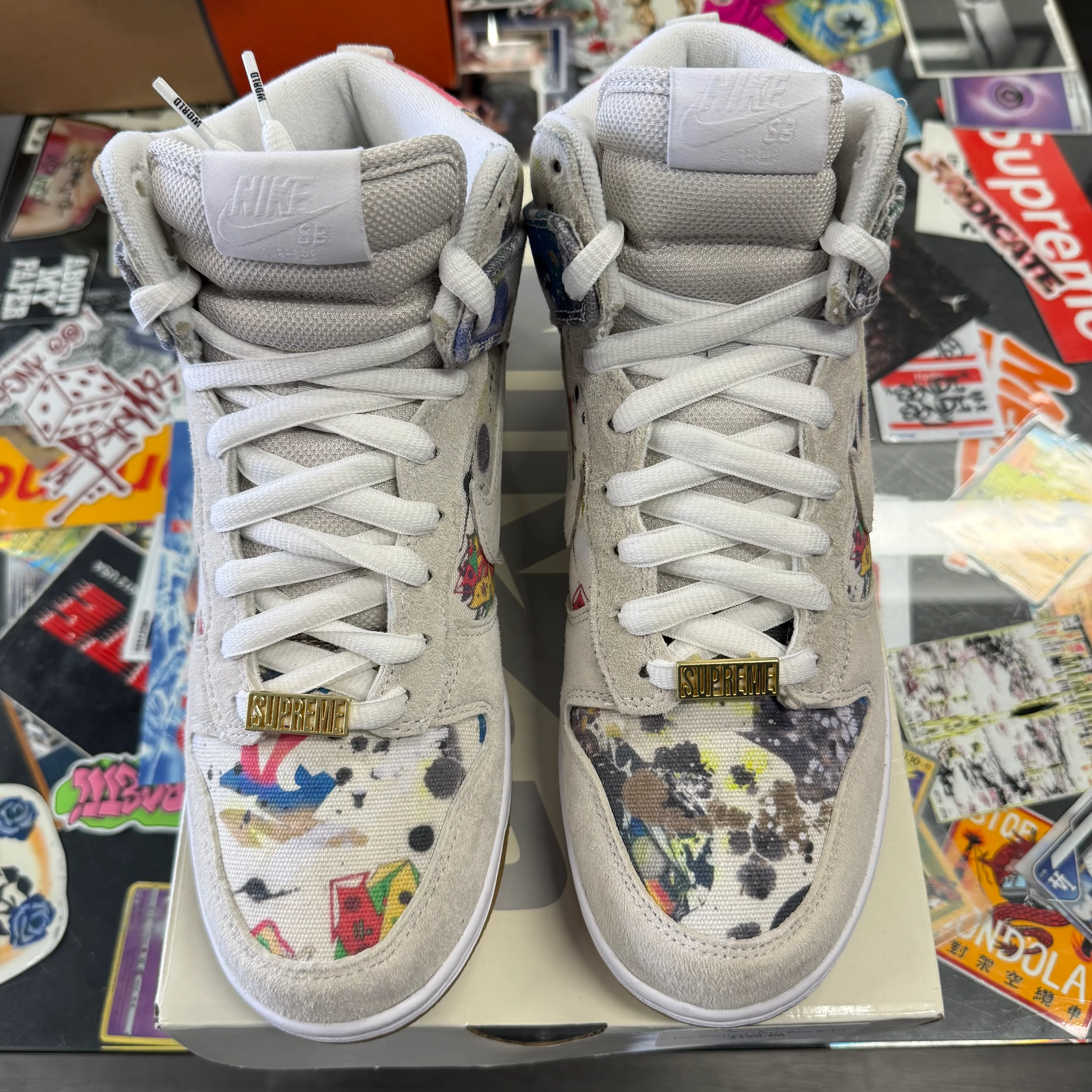 Nike SB Dunk High Supreme Rammellzee U8 - Image 2