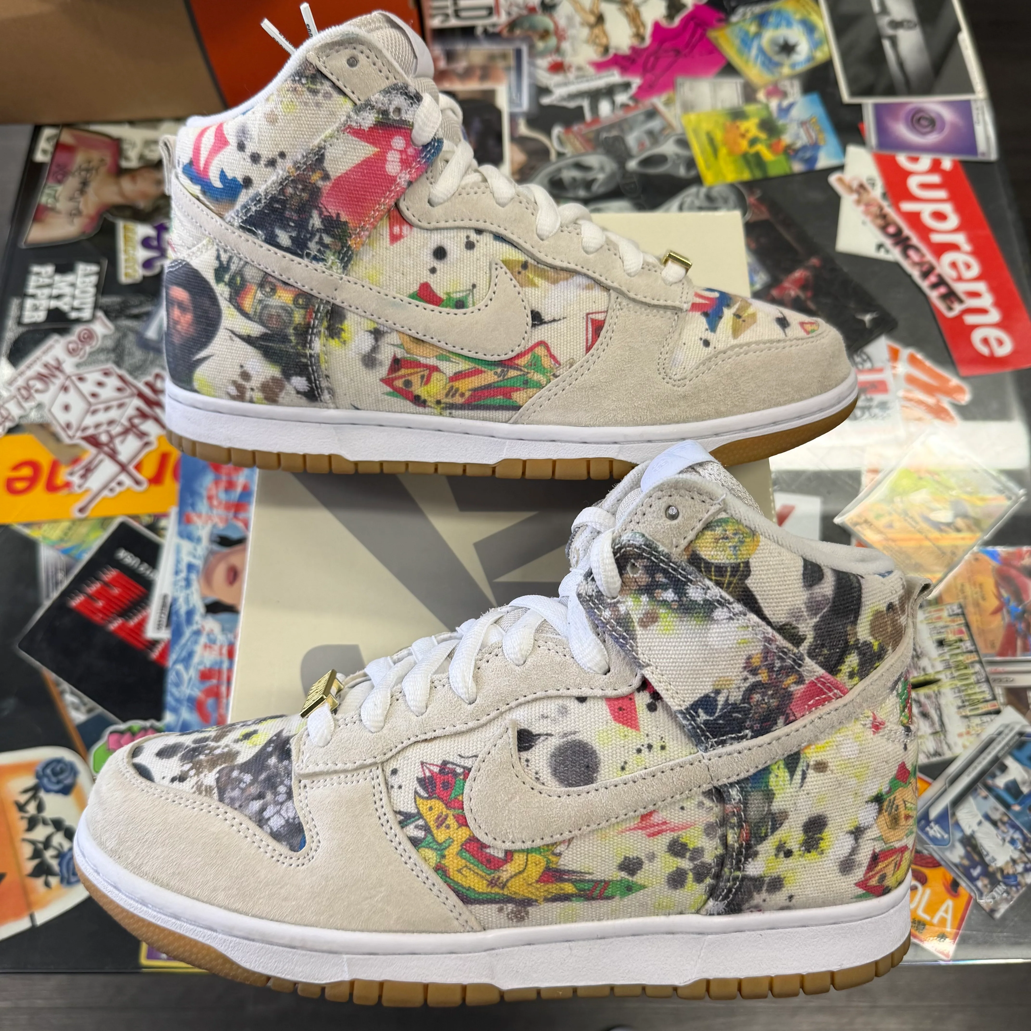 Nike SB Dunk High Supreme Rammellzee U8 - Image 4