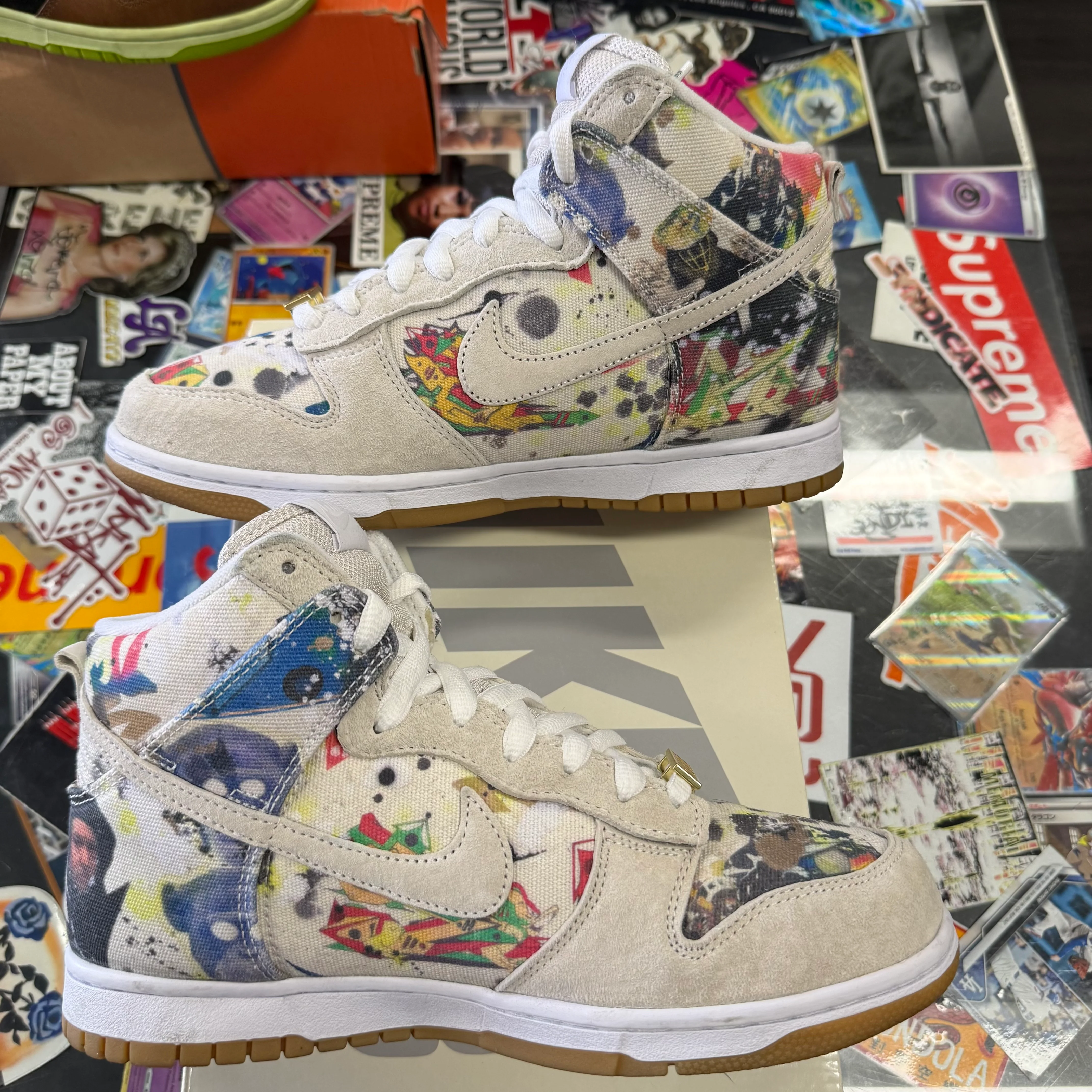 Nike SB Dunk High Supreme Rammellzee U8 - Image 5