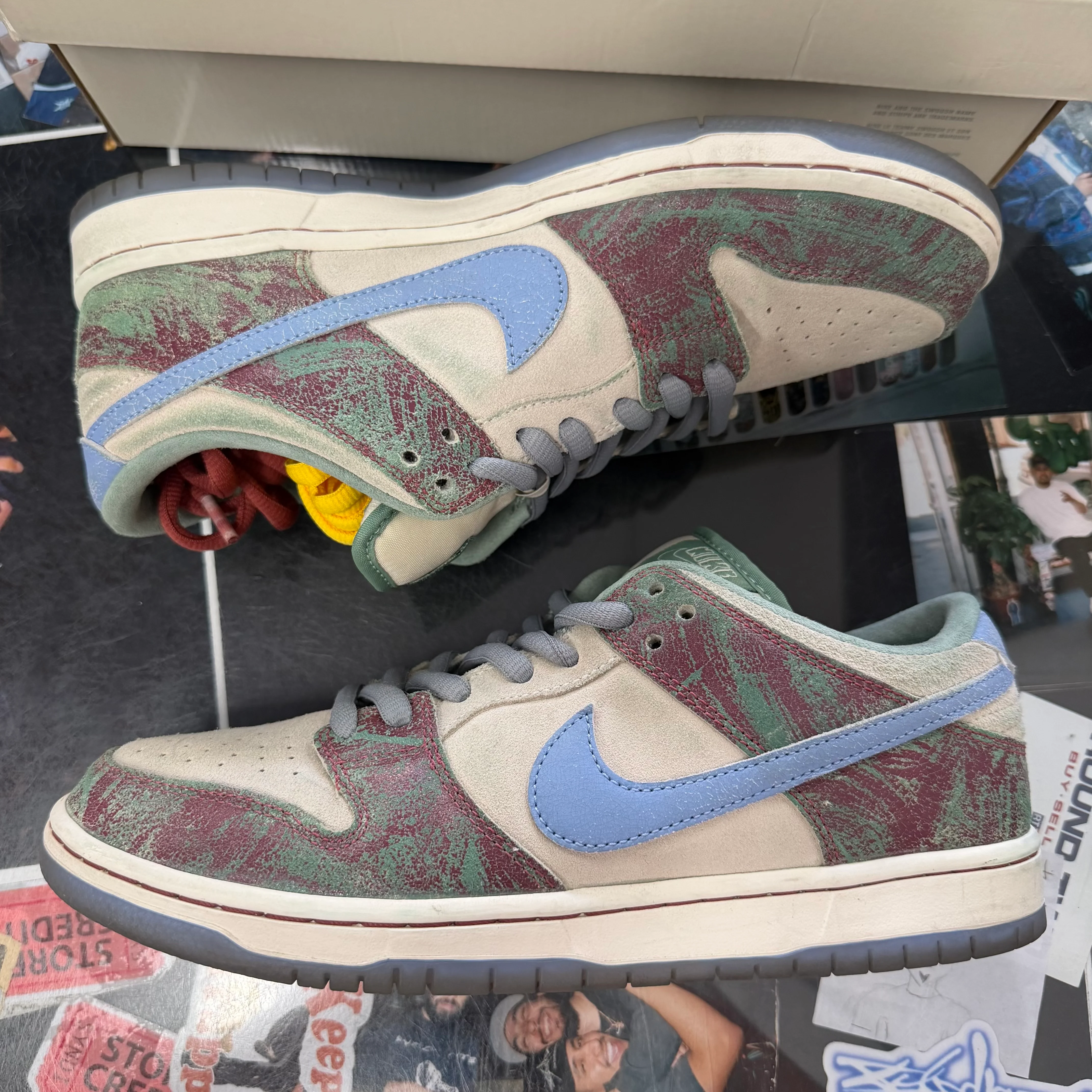 Nike SB Dunk Low Crenshaw Skate Club U9.5 - Image 3