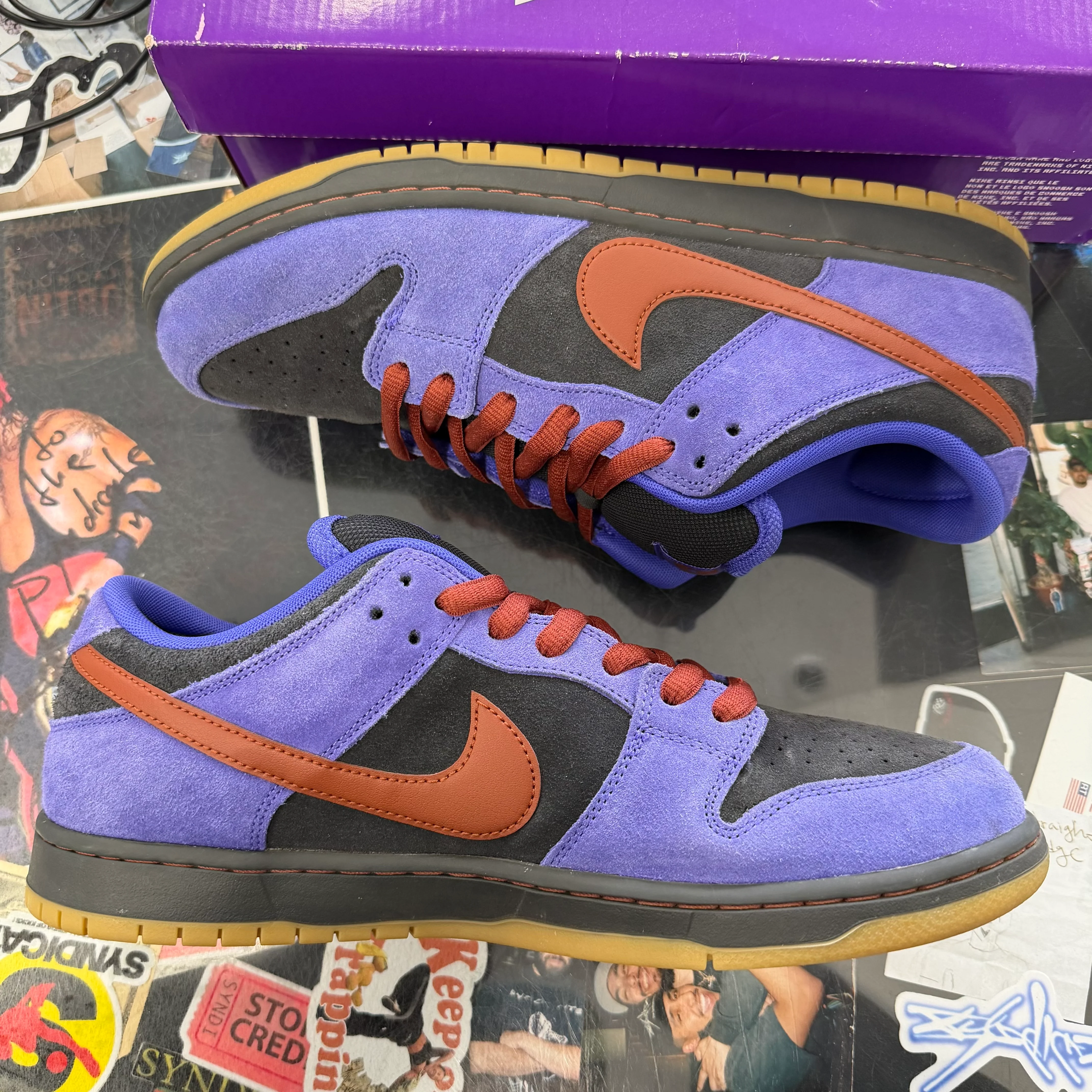 Nike SB Dunk Low Persian Violet U13 - Image 4