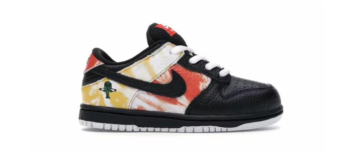 Nike SB Dunk Low Raygun Tie-Dye Black (TD)