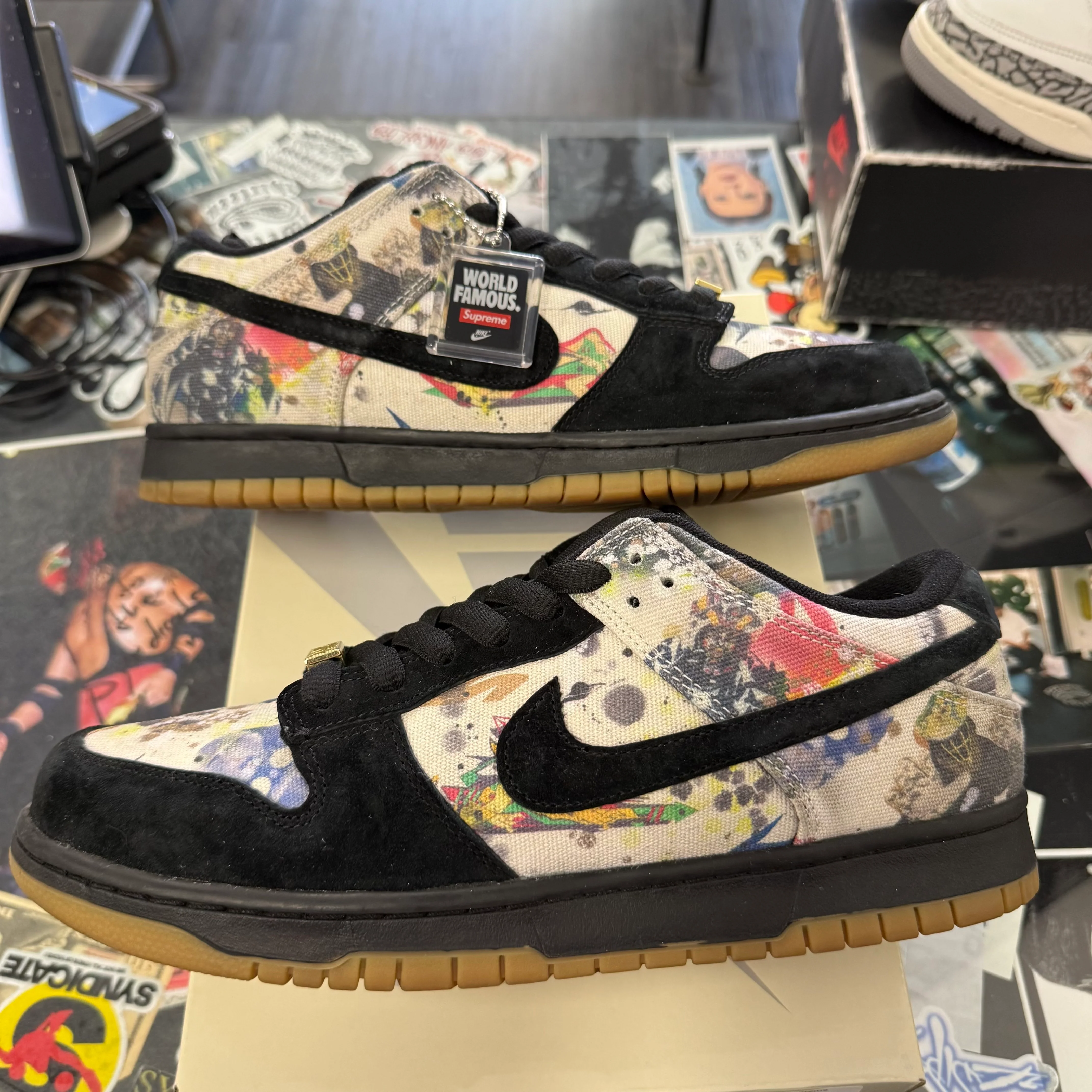Nike SB Dunk Low Supreme Rammellzee U - Image 4