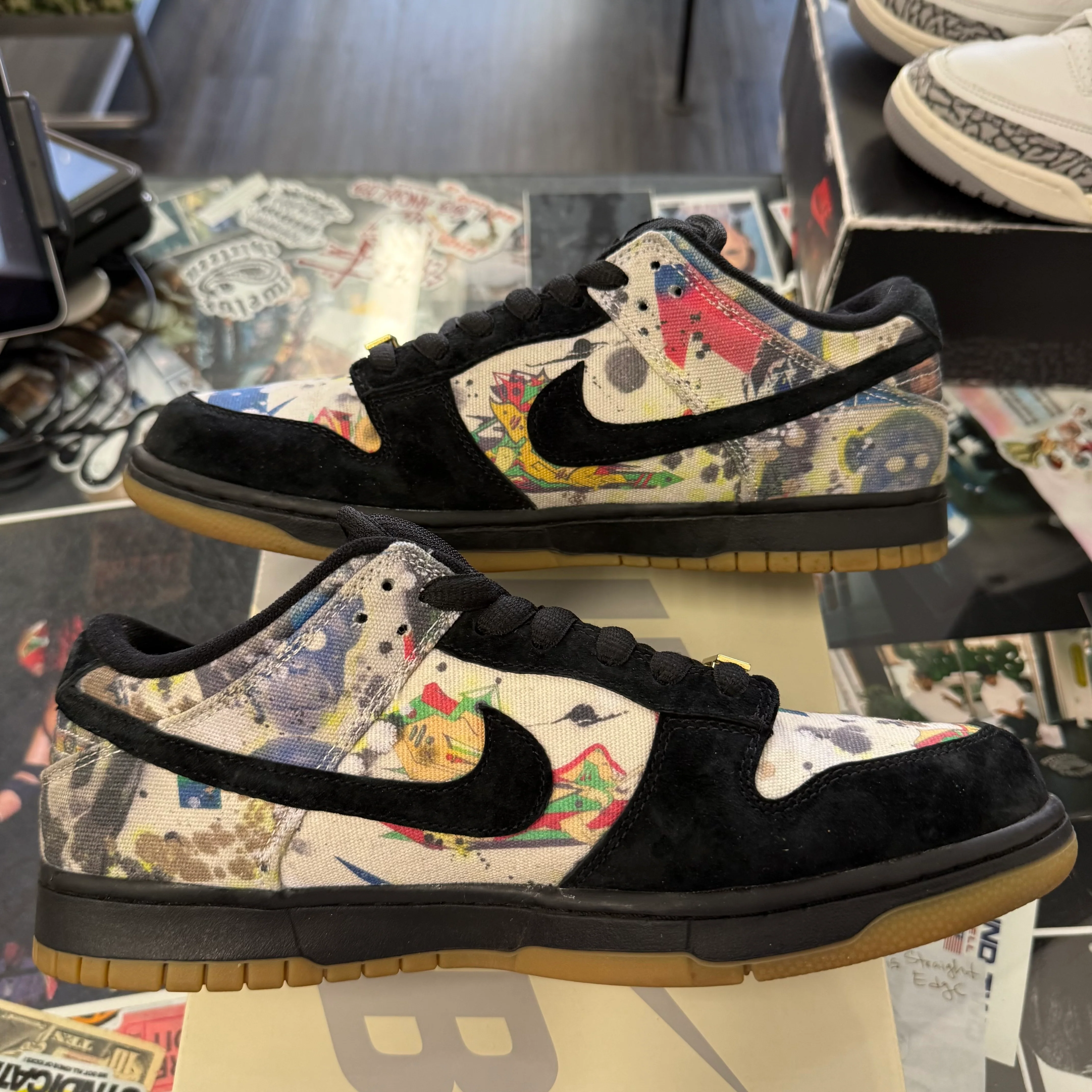 Nike SB Dunk Low Supreme Rammellzee U - Image 5