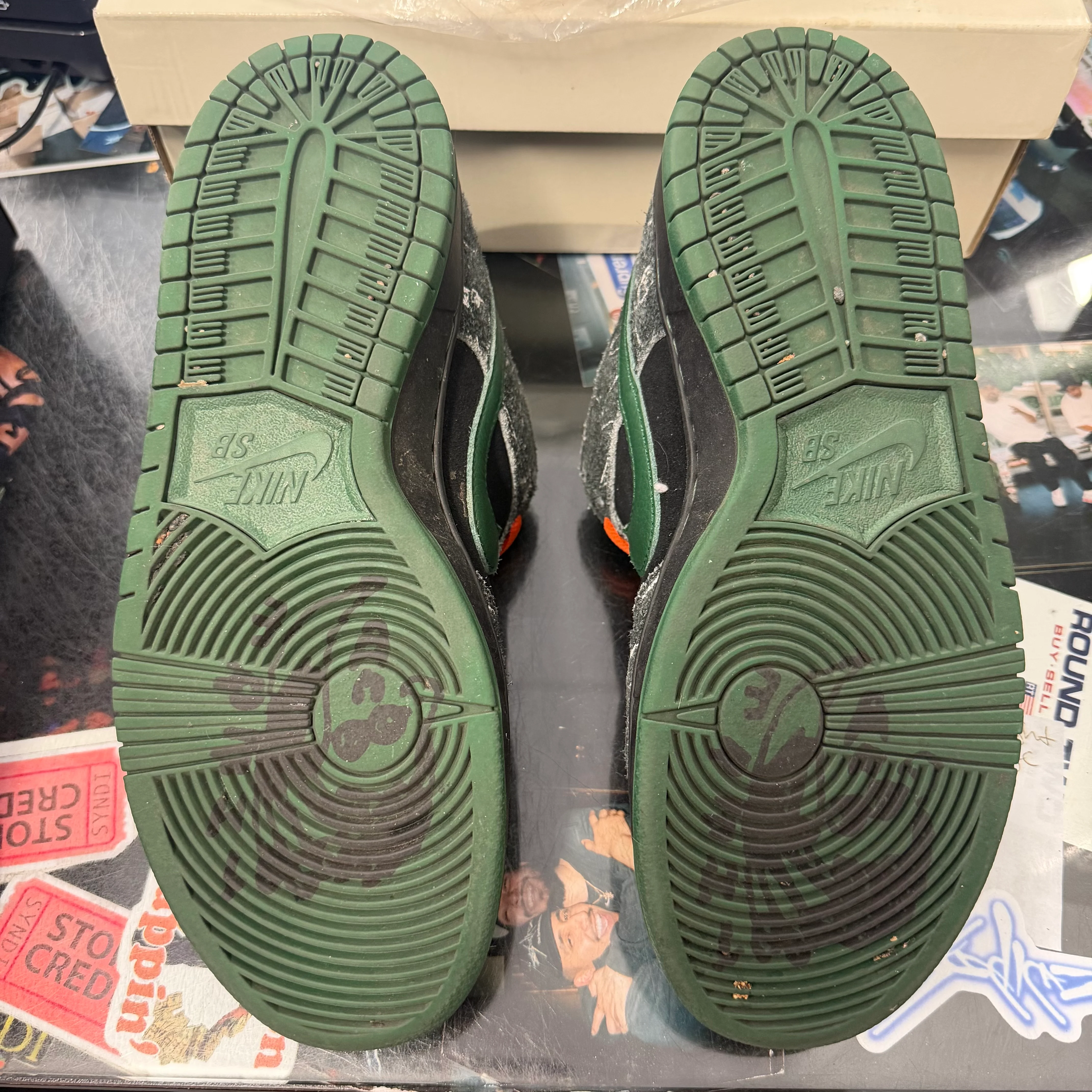 Nike Sb Dunk Low There Skateboards U8.5 - Image 5
