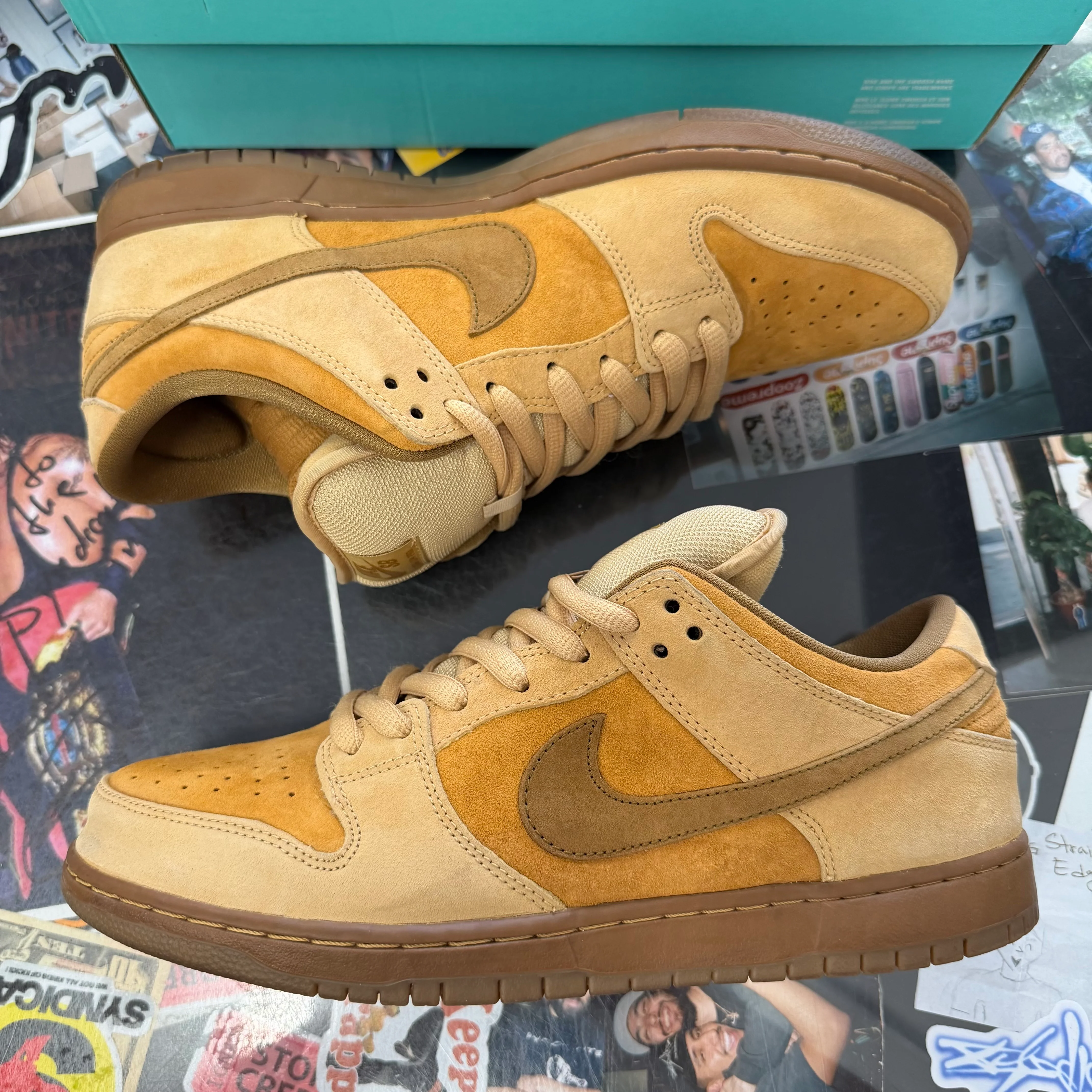 Nike SB Dunk Low Wheat 2017 U - Image 3