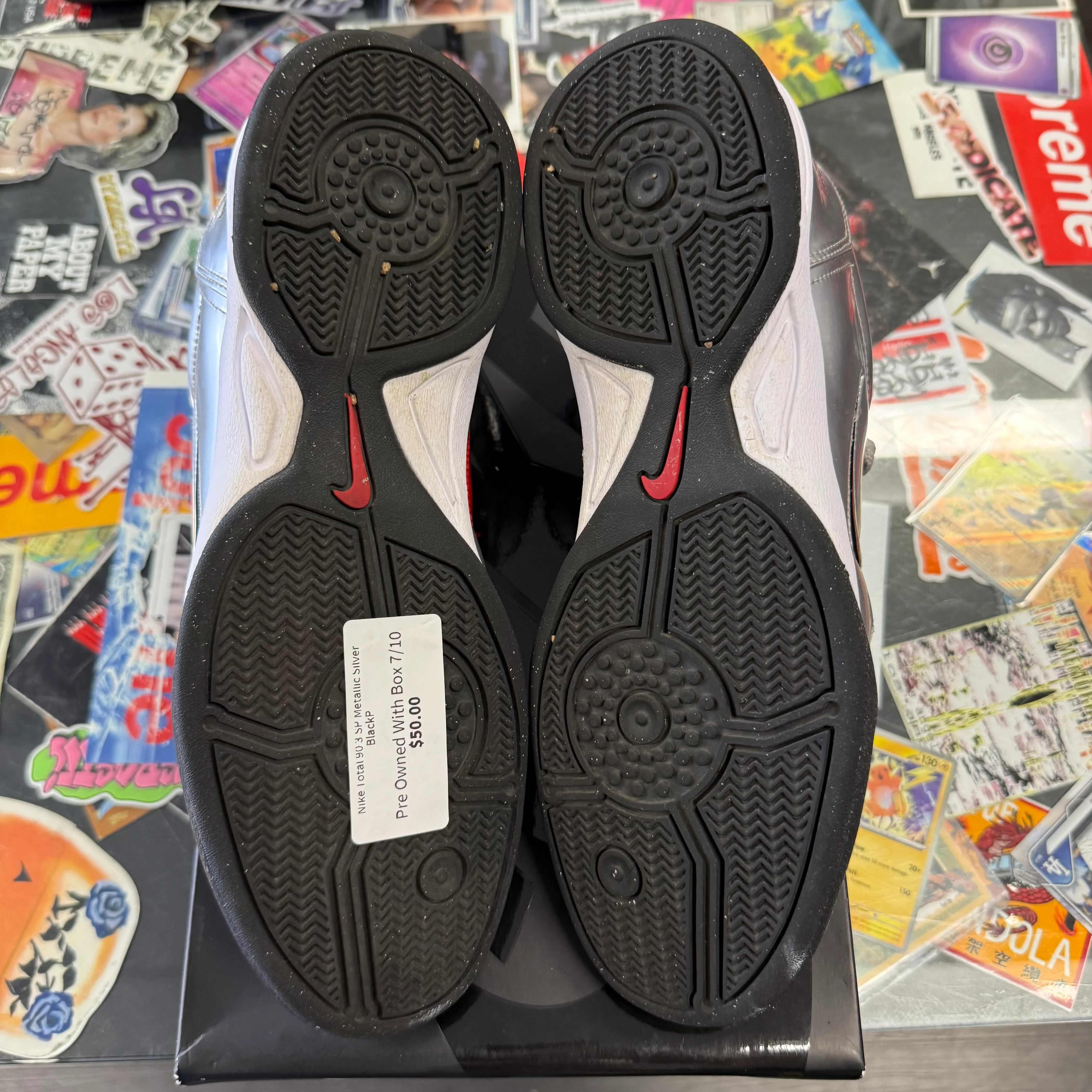 Nike Total 90 3 SP Metallic Silver Black U - Image 3