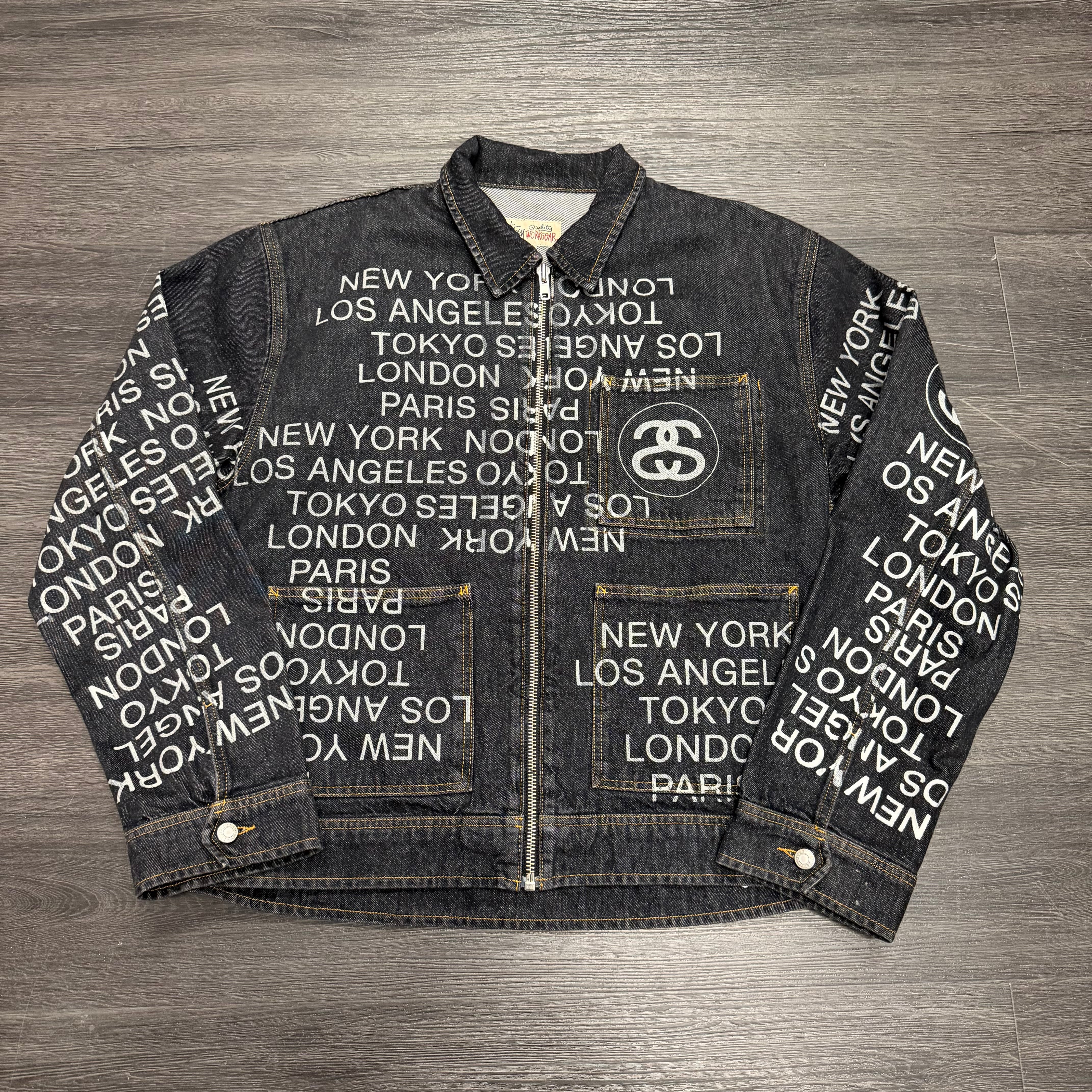 Stussy Zip Up Jacket